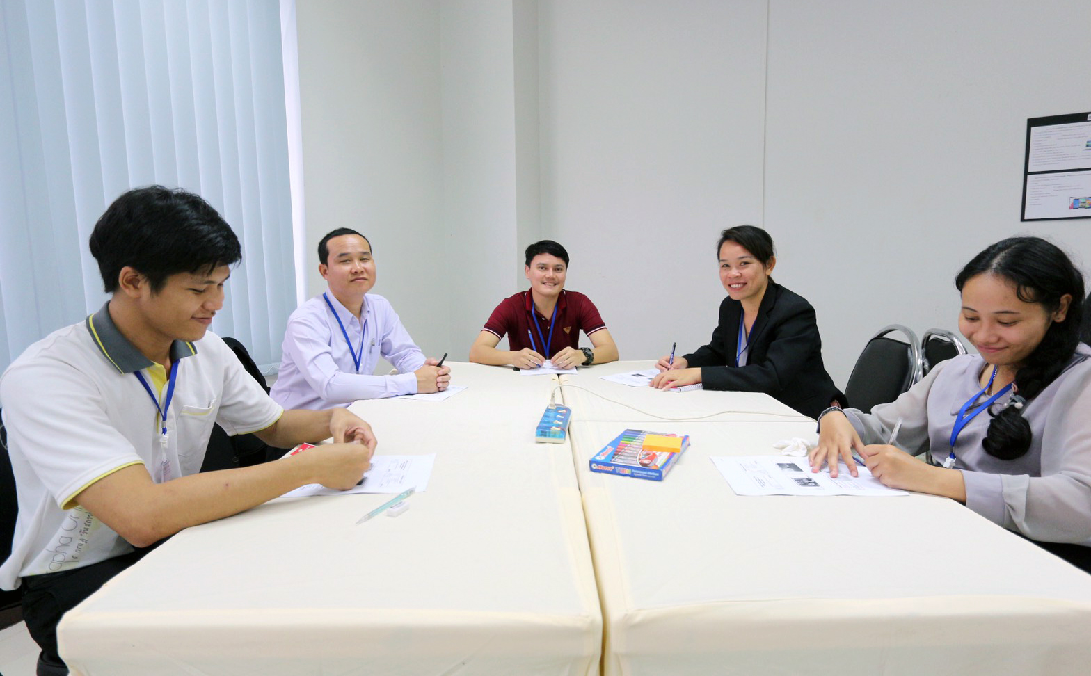 Five Thai teacher students trained by Wintec