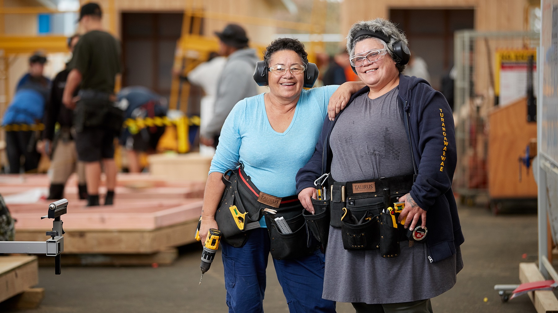 Two Māori ‘aunties Are Taking Carpentry Class To New Levels