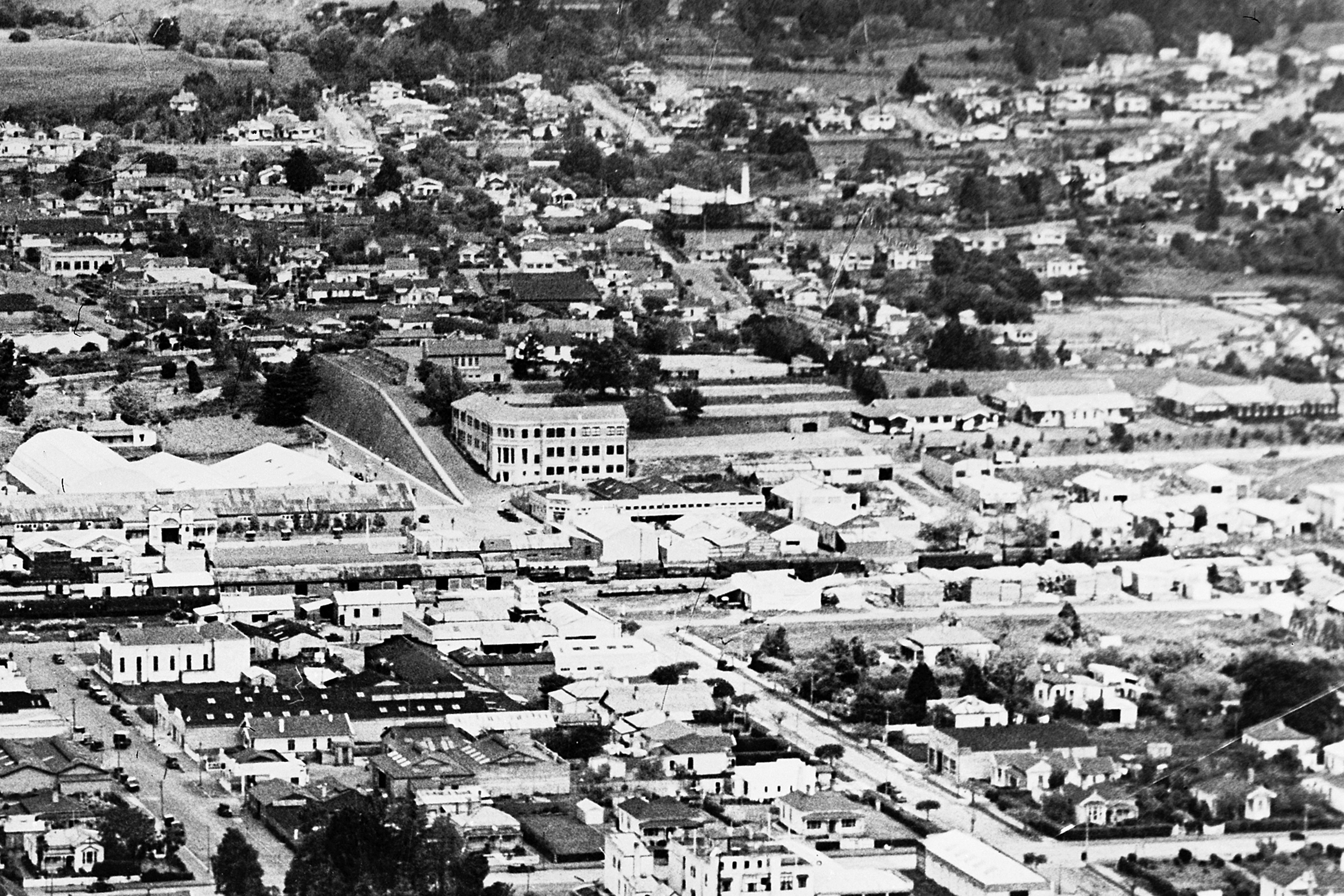 Aerial photo of Wintec, taken in 1930s.