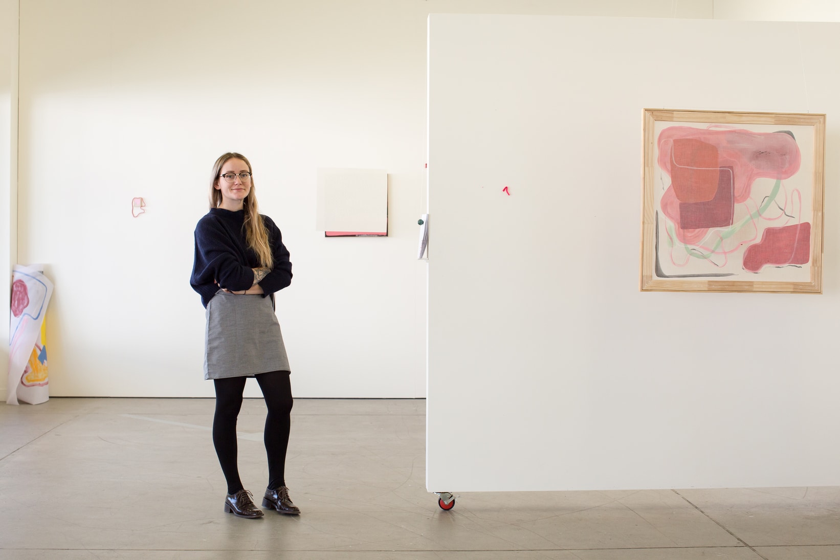 Rachel Hope Peary  Wintec honours student and finalist in this year's National Painting and Printmaking Award